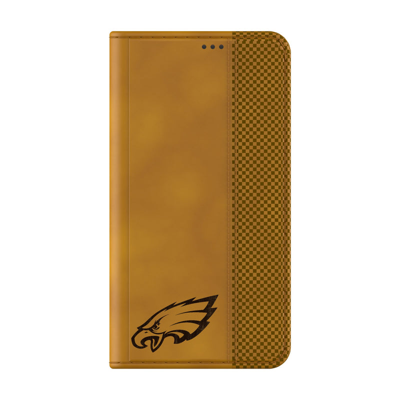 Philadelphia Eagles Burn Galaxy Folio Phone Case for Samsung Galaxy Closed.Jpg