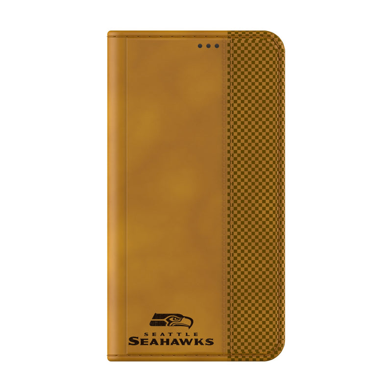 Seattle Seahawks Burn Galaxy Folio Phone Case Closed.Jpg