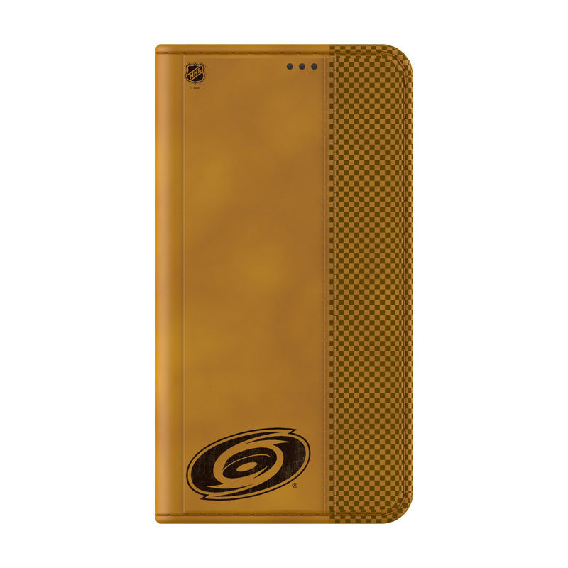Carolina Hurricanes Burn Galaxy Folio Phone Case for Samsung Galaxy Closed.Jpg