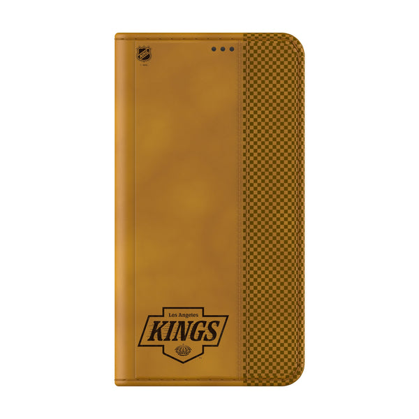 LA Kings Burn Galaxy Folio Phone Case for Samsung Galaxy Closed.Jpg