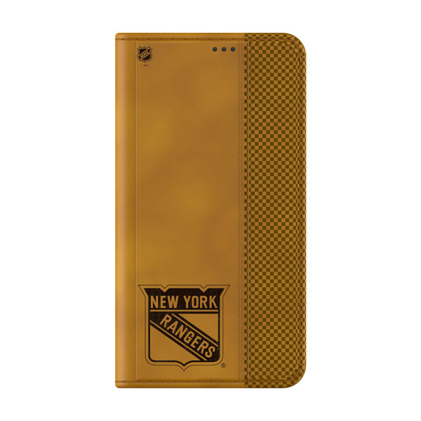 New York Rangers Burn Galaxy Folio Phone Case for Samsung Galaxy Closed.Jpg
