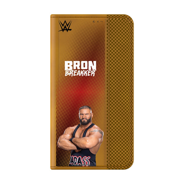 Bron Breakker Superstar Galaxy Folio Phone Case for Samsung Galaxy Closed.Jpg