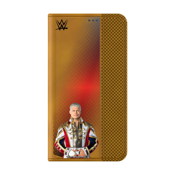 Cody Rhodes Superstar Galaxy Folio Phone Case for Samsung Galaxy Closed.Jpg