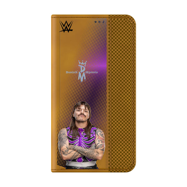 Dominik Mysterio Superstar Galaxy Folio Phone Case for Samsung Galaxy Closed.Jpg