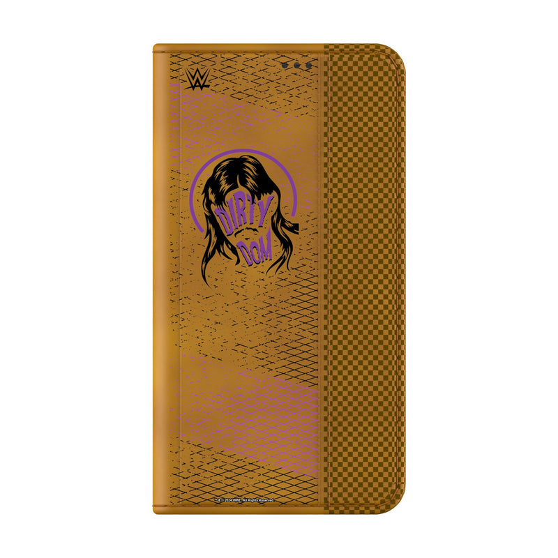 Dominik Mysterio Steel Galaxy Folio Phone Case for Samsung Galaxy Closed.Jpg