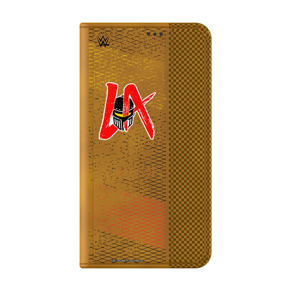 LA Knight Steel Galaxy Folio Phone Case for Samsung Galaxy Closed.Jpg