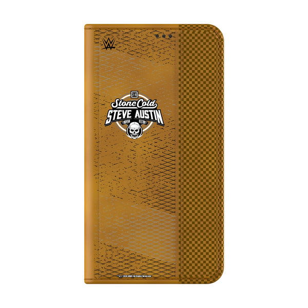 Stone Cold Steve Austin Steel Galaxy Folio Phone Case for Samsung Galaxy Closed.Jpg