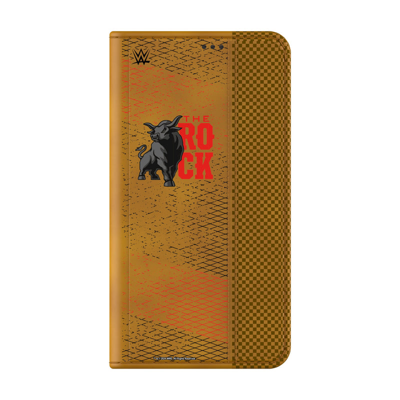 The Rock Steel Galaxy Folio Phone Case for Samsung Galaxy Closed.Jpg