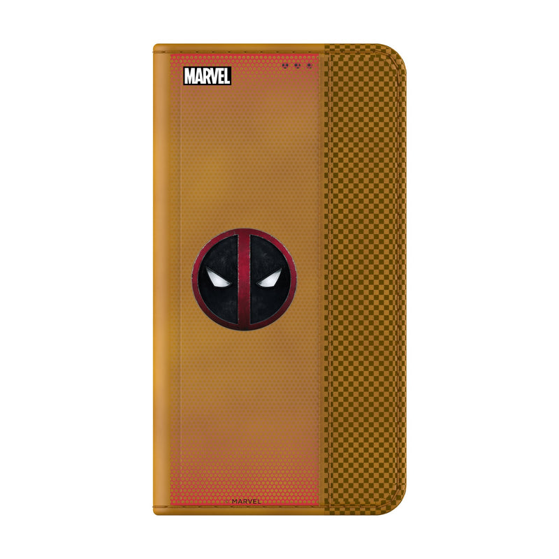 Marvel Deadpool Grid Galaxy Folio Phone Case Closed.Jpg