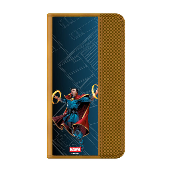 Marvel Avengers Doctor Strange MechLine Galaxy Folio Phone Case for Samsung Galaxy Closed.Jpg