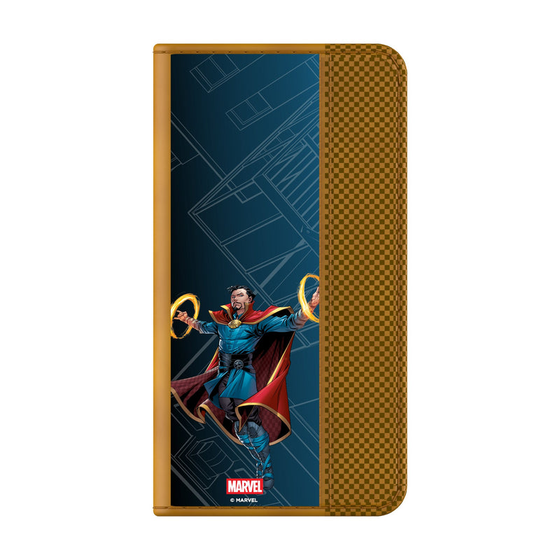 Marvel Avengers Doctor Strange MechLine Galaxy Folio Phone Case for Samsung Galaxy Closed.Jpg