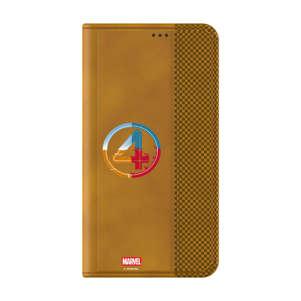Marvel Fantastic Four Badge Galaxy Folio Phone Case for Samsung Galaxy Closed.Jpg