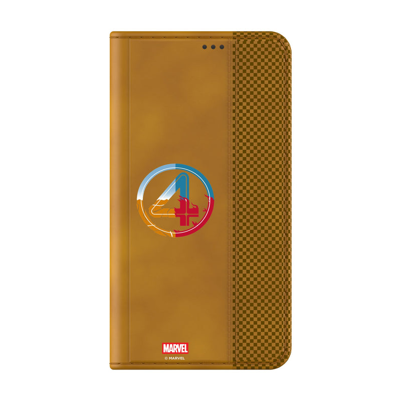 Marvel Fantastic Four Badge Galaxy Folio Phone Case for Samsung Galaxy Closed.Jpg