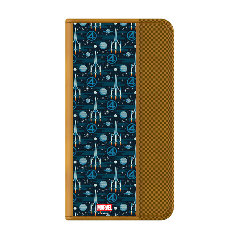 Marvel Fantastic Four Pattern Galaxy Folio Phone Case for Samsung Galaxy Closed.Jpg