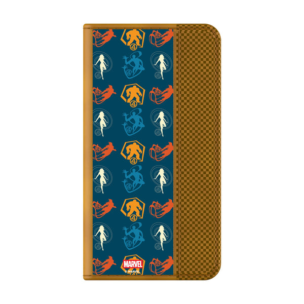 Marvel Fantastic Four Pattern 2 Galaxy Folio Phone Case for Samsung Galaxy Closed.Jpg