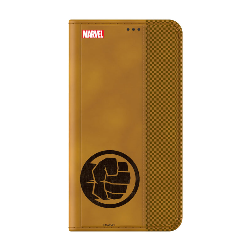 Marvel Avengers Hulk Sigil Galaxy Folio Phone Case Closed.Jpg