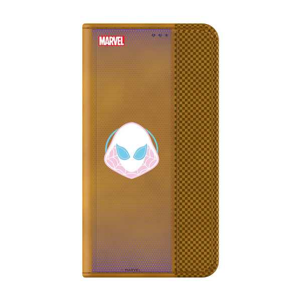 Marvel Spider-Gwen Grid Galaxy Folio Phone Case Closed.Jpg