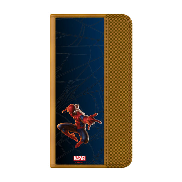 Marvel Spider-Man MechLine Galaxy Folio Phone Case Closed.Jpg