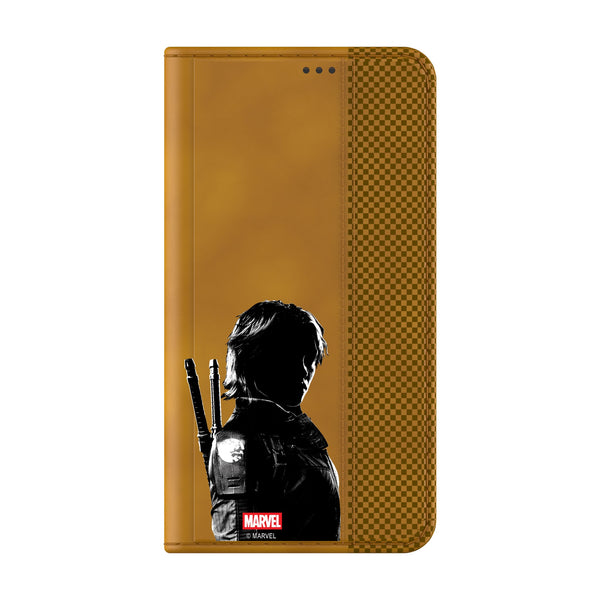 Marvel Thunderbolts Badge Galaxy Folio Phone Case for Samsung Galaxy Closed.Jpg