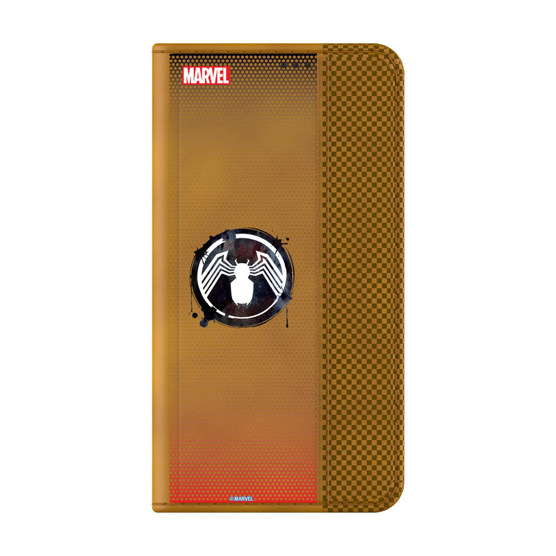 Marvel Venom Grid Galaxy Folio Phone Case for Samsung Galaxy Closed.Jpg