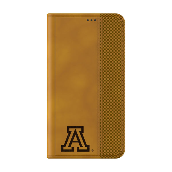 University of Arizona Wildcats Burn Galaxy Folio Phone Case for Samsung Galaxy Closed.Jpg