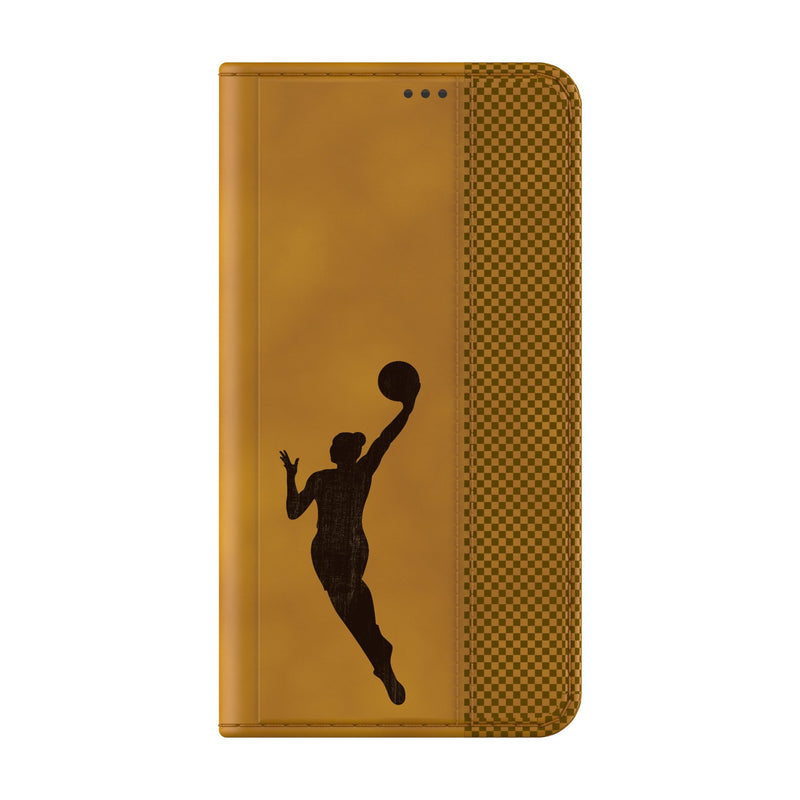 WNBA Burn Galaxy Folio Phone Case for Samsung Galaxy Closed.Jpg