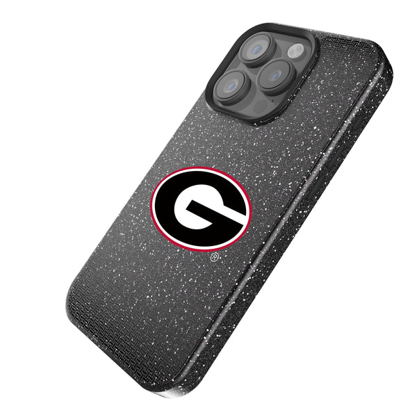 University of Georgia Bulldogs Linen iPhone Bling Phone Case for Apple iPhone Iso.Jpg