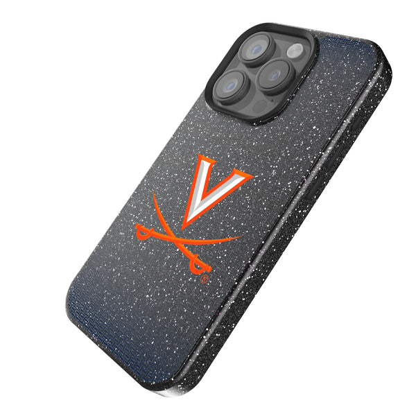 University of Virginia Cavaliers Linen iPhone Bling Phone Case for Apple iPhone Iso.Jpg