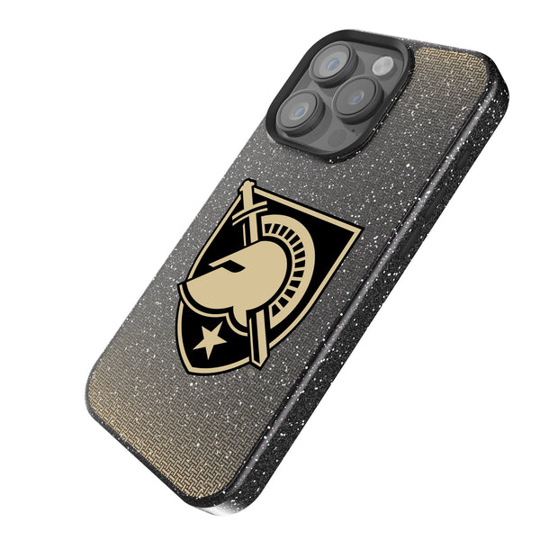 United States Military Academy Black Knights Linen iPhone Bling Phone Case for Apple iPhone Iso.Jpg