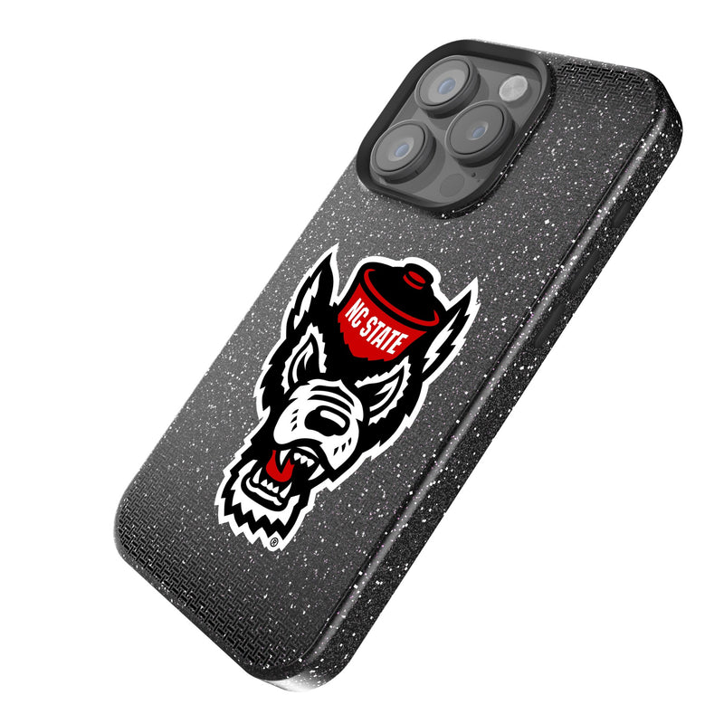 North Carolina State University Wolfpack Linen iPhone Bling Phone Case for Apple iPhone Iso.Jpg