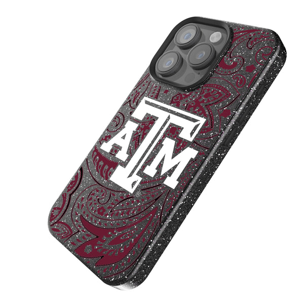 Texas A&M University Aggies Paisley iPhone Bling Phone Case Iso.Jpg