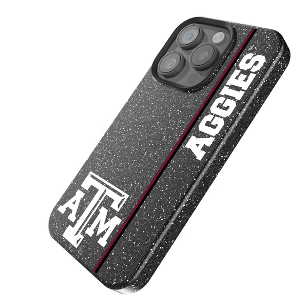 Texas A&M University Aggies Sidebar iPhone Bling Phone Case Iso.Jpg