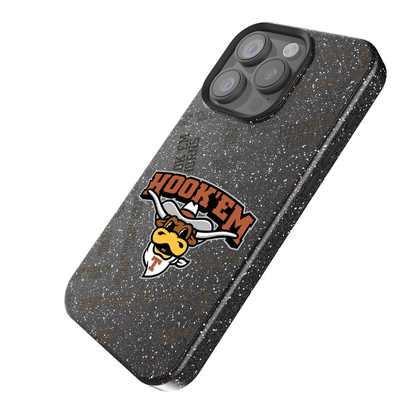 University of Texas Longhorns Quadtile iPhone Bling Phone Case for Apple iPhone Iso.Jpg