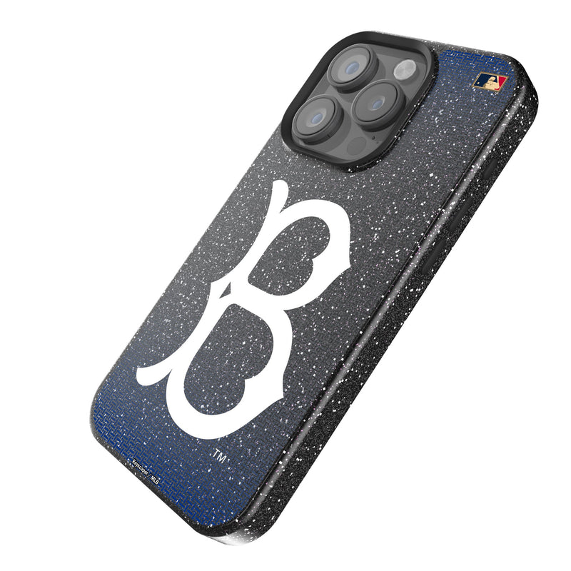 Brooklyn Dodgers 1949-1957 - Cooperstown Collection Linen iPhone Bling Phone Case for Apple iPhone Iso.Jpg