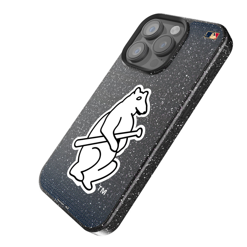 Chicago Cubs 1914 - Cooperstown Collection Linen iPhone Bling Phone Case for Apple iPhone Iso.Jpg