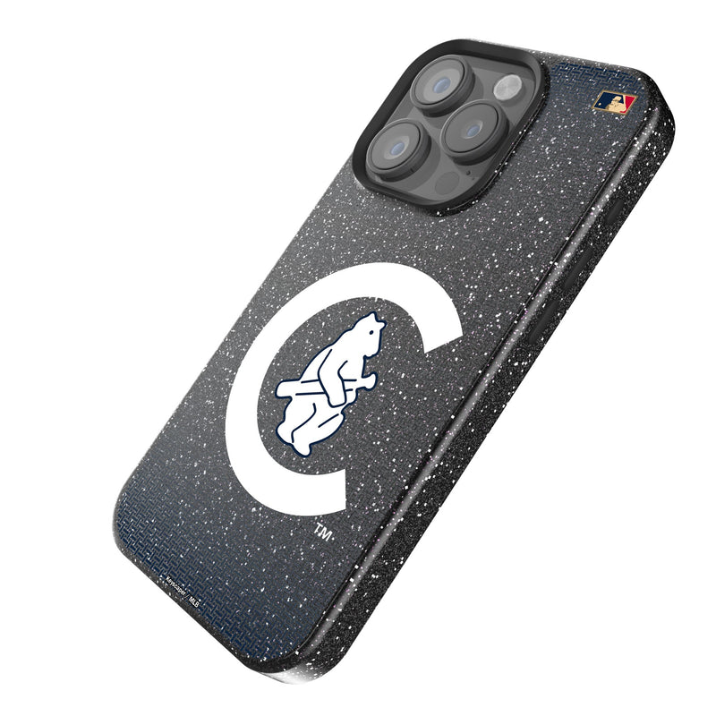 Chicago Cubs 1911-1912 - Cooperstown Collection Linen iPhone Bling Phone Case for Apple iPhone Iso.Jpg