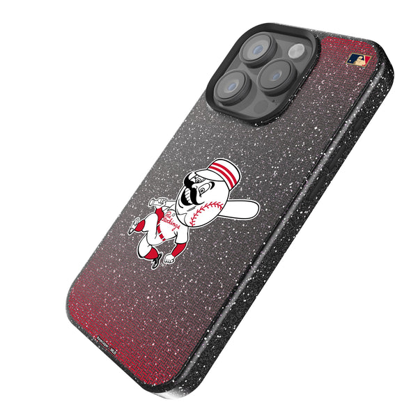 Cincinnati Reds 1953-1967 - Cooperstown Collection Linen iPhone Bling Phone Case for Apple iPhone Iso.Jpg
