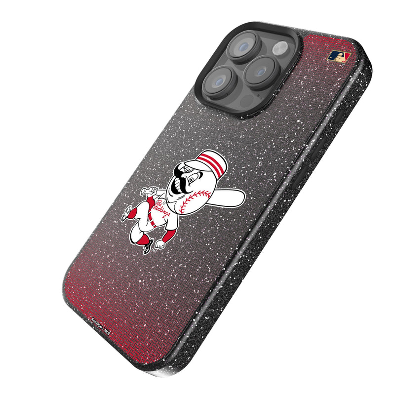Cincinnati Reds 1953-1967 - Cooperstown Collection Linen iPhone Bling Phone Case for Apple iPhone Iso.Jpg