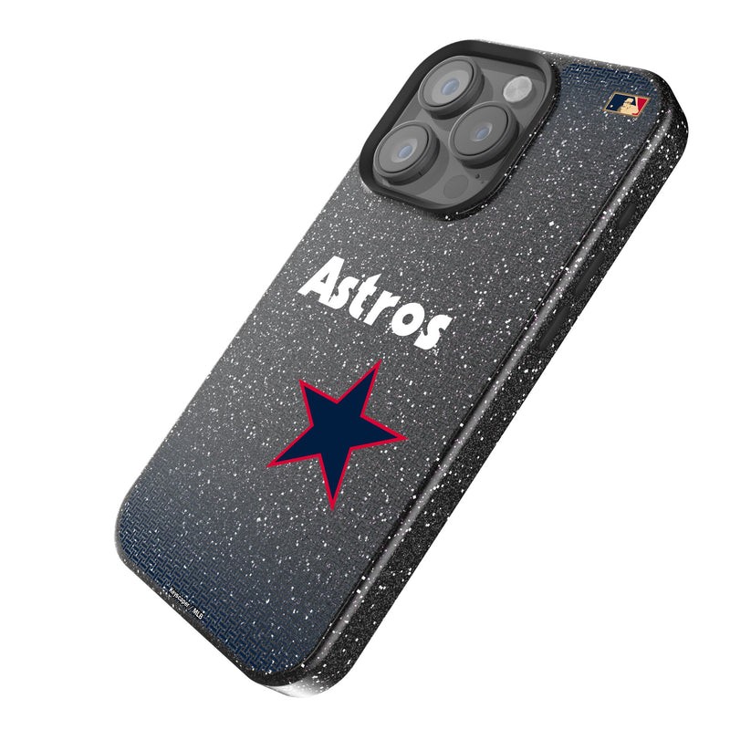 Houston Astros 1975-1981 - Cooperstown Collection Linen iPhone Bling Phone Case for Apple iPhone Iso.Jpg