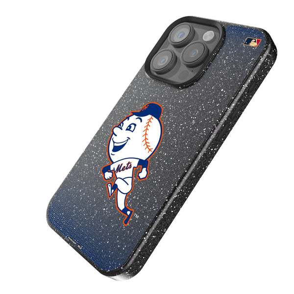 New York Mets 2014 - Cooperstown Collection Linen iPhone Bling Phone Case for Apple iPhone Iso.Jpg