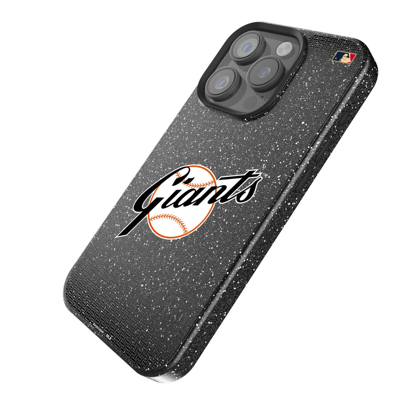 San Francisco Giants 1958-1967 - Cooperstown Collection Linen iPhone Bling Phone Case for Apple iPhone Iso.Jpg