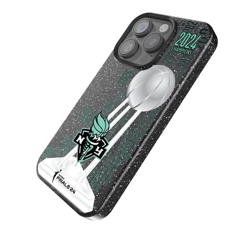 New York Liberty 2024 WNBA Champions iPhone Bling Phone Case Iso.Jpg