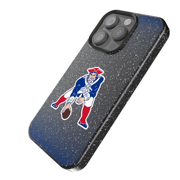 New England Patriots Historic Collection Linen iPhone Bling Phone Case for Apple iPhone Iso.Jpg