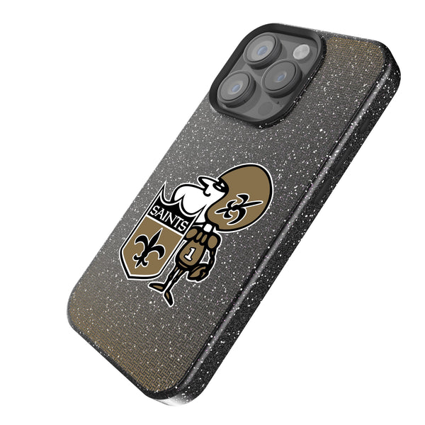 New Orleans Saints Historic Collection Linen iPhone Bling Phone Case for Apple iPhone Iso.Jpg