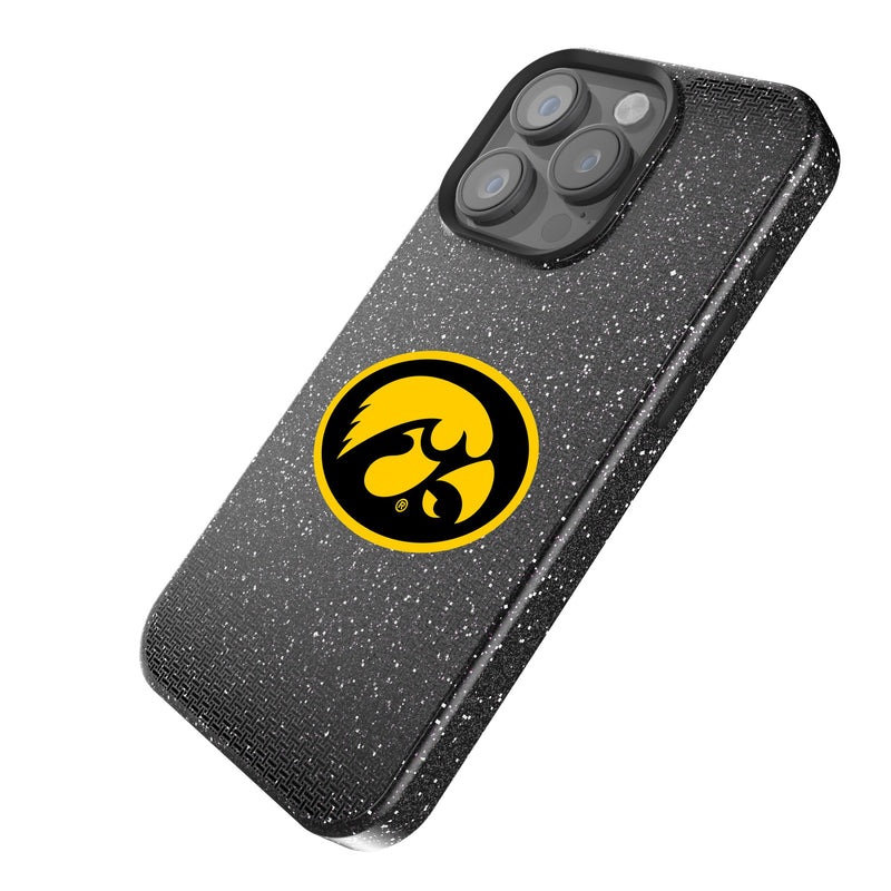 University of Iowa Hawkeyes Linen iPhone Bling Phone Case for Apple iPhone Iso.Jpg