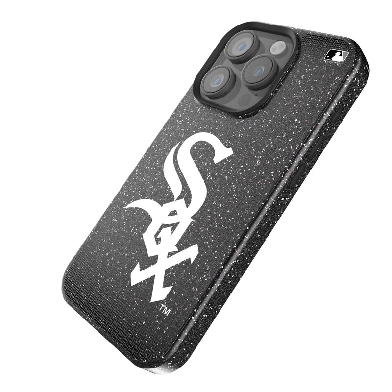 Chicago White Sox Linen iPhone Bling Phone Case for Apple iPhone Iso.Jpg