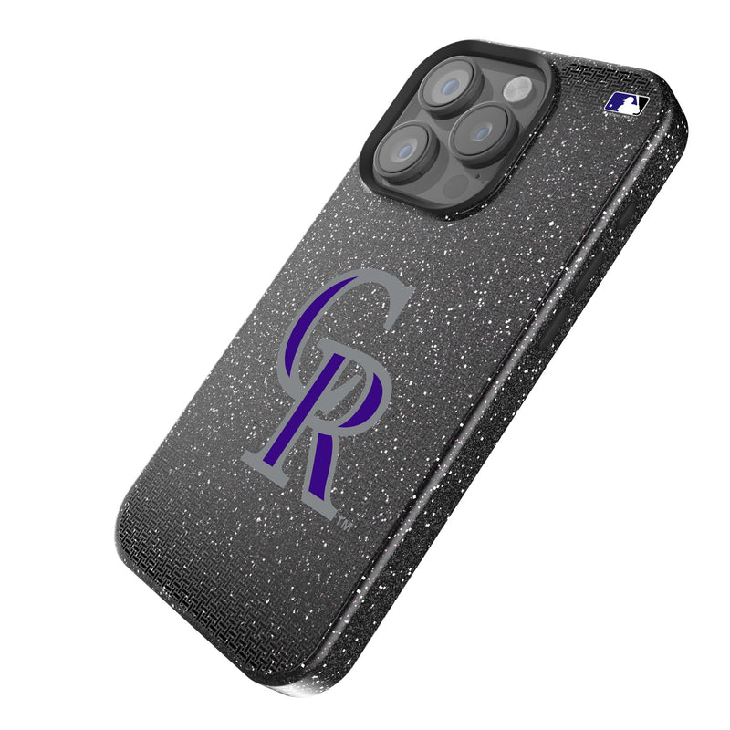 Colorado Rockies Linen iPhone Bling Phone Case for Apple iPhone Iso.Jpg