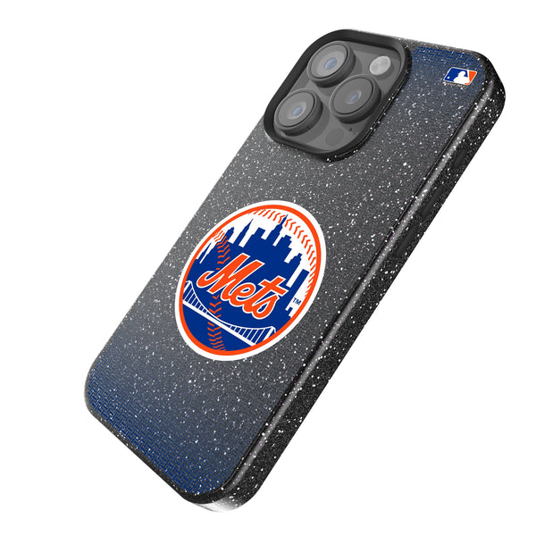 New York Mets Linen iPhone Bling Phone Case for Apple iPhone Iso.Jpg