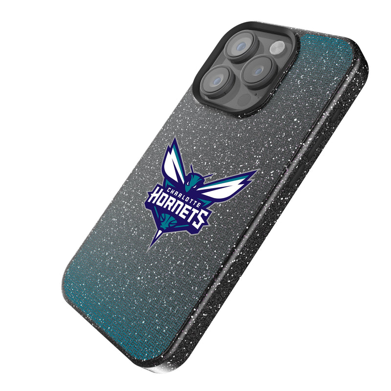 Charlotte Hornets Linen iPhone Bling Phone Case for Apple iPhone Iso.Jpg