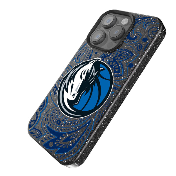 Dallas Mavericks Paisley iPhone Bling Phone Case Iso.Jpg